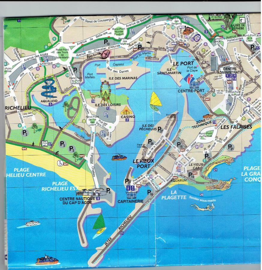 Appartement Cap D'Agde 2 Pieces - 4 Personnes 外观 照片